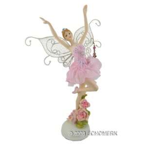    Ballerina Jewelry Stand Earrings Holder Pink: Home & Kitchen