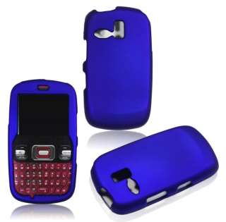 Samsung NET10 R355C Snap on Phone Cover Hard Case BLUE  