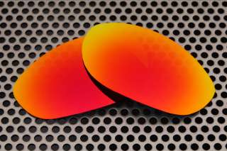 New VL Polarized Fire Red Replacement Lenses for Oakley Monster Dog 