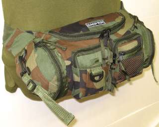 SNIPER Gun Gear Bag Paintball Airsoft Camo Rounds 01C  