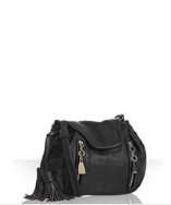 style #313123101 black leather Cherry crossbody bag