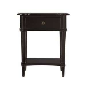   Pointe Nightstand with One Drawer   Marimba Espresso