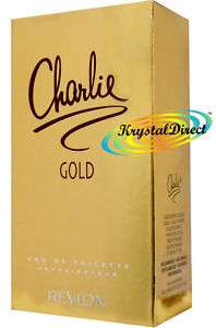 Revlon Charlie EDT GOLD Natural Spray Perfume 100ml  