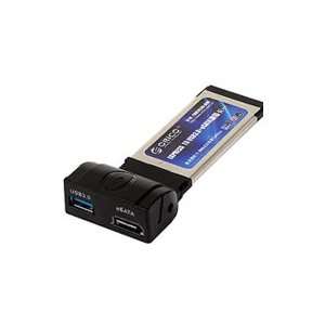  ORICO (34mm) Dual Port Express Card USB 3.0/eSATA 