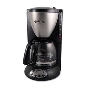   Euro Style Coffee Maker, Black/Stainless Steel
