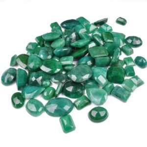   Green Emerald Mixed Shape Loose Gemstone Lot Aura Gemstones Jewelry