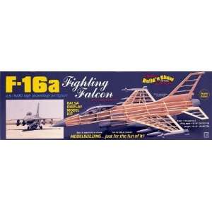  F 16A Fighting Falcon Balsa Model Airplane Guillows Toys & Games