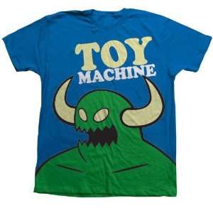  Toy Machine Monster Pop T Shirt   Blue