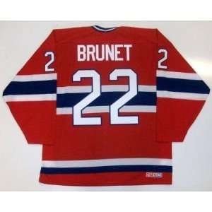  Benoit Brunet Montreal Canadiens Ccm 1993 Cup Jersey 