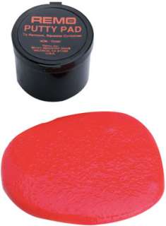 REMO Drum Putty Practice Pad   Red   NEW  