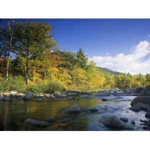  River in the Autumn, White Mountains National Forest, New Hampshire 