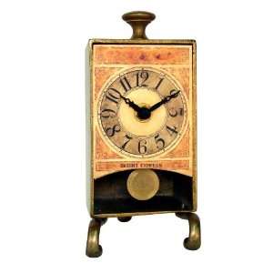  New Haven Brass Antique Table Pendulum Clock