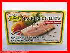 SALTED MACKEREL FILLETS FISH w/ GINGER IN SOYBEAN OIL