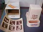 VINTAGE 1978 PURINA CAT CHOW & WATER BOWL COMBINATION (PROMOTIONAL 