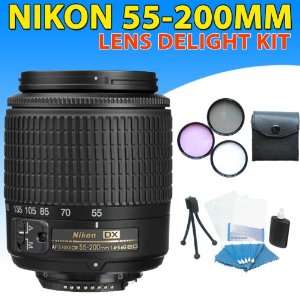  Nikon Zoom Normal Telephoto 55 200mm f/4 5.6G ED AF S DX Zoom 