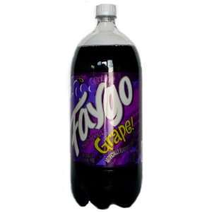 Faygo Dee licious Grape Carbonated Soda Pop 2 Liter Bottle Genuine