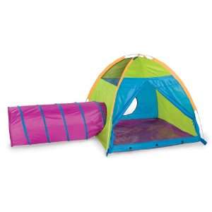 Pacific Play Tents Hide Me Tent And Tunnel Combo (Blue 