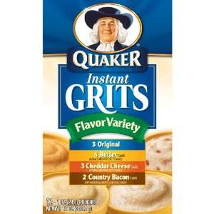 Quaker Instant Grits Variety   12oz (6 pack)