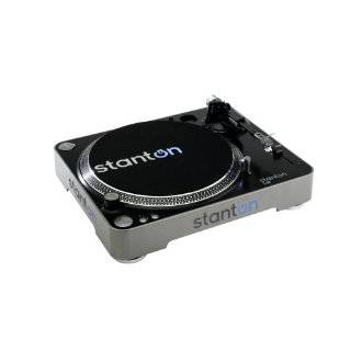 Stanton T52B Straight Arm Belt Drive Turntable with 500.v3 Cartridge 