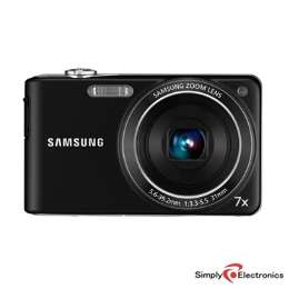 Samsung PL200 Black Digital Camera 14MP 7x HD + 1 yr US Warranty 