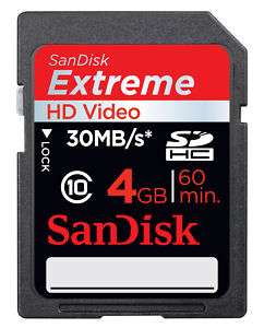 NEW SanDisk SDX Extreme SDHC SD Memory Card 4GB 4G  