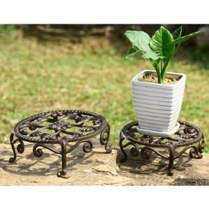  Nested Flower Plant Stand (Set of 2)
