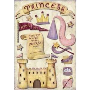  Karen Foster Cardstock Stickers Princess
