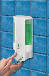 AVIVA 1 Soap Shampoo Shower Dispenser WHITE NEW!  
