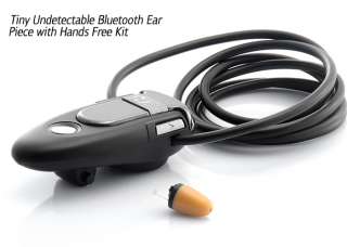   Undetectable Bluetooth Ear Piece with Hands Free Kit (Mini Spy Gadget