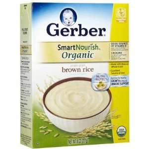  Gerber Organic Cereal   Brown Rice (Quantity of 5) Health 