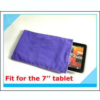 Velvet Pouch Bag Sleeve Case for 7 E book Reader Tablet PC iPad MP5 
