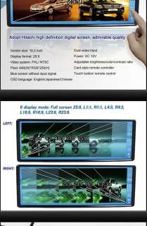   New CAR 10.2 TFT LCD REVERSING REAR VIEW MIRROR MONITOR US SELLER GTC