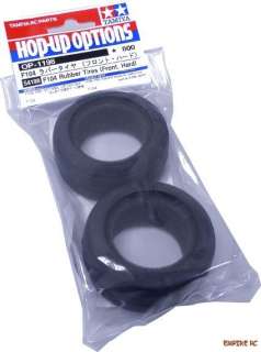 Tamiya 54198 RC F104 Rubber Tires (Front & Hard) F 104  