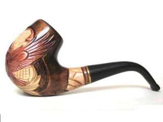 Tobacco Smoking Pipe .Hand Carved NEW Pipe Eagle   TOTALLY HANDMADE 