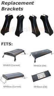 Fits Odyssea MHADV and MHBasic fixtures Adjustable sliding legs to 