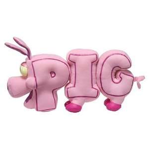   WordWorld WordFriends Magnetic Plush Pig with Bonus DVD Toys & Games