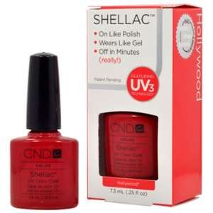  CND Shellac HOLLYWOOD Gel UV Nail Polish 0.25 oz Manicure 