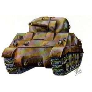    Armourfast 1/72 Sherman M4 Medium Tank Kit (2) Toys & Games