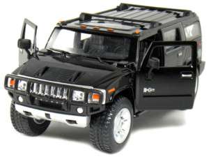 6½ Diecast 2008 Hummer H2 SUV 1/32 Scale (Black)  