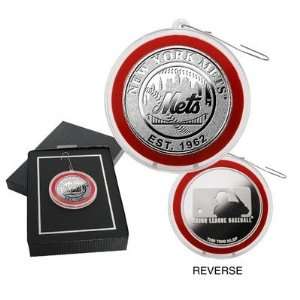  New York Mets Silver Coin Ornament 
