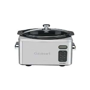   Stainless Steel 6.5 Quart Programmable Slow Cooker