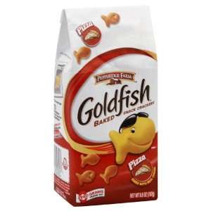  Goldfish Crackers, Baked Snack, Pizza, 6.6 Oz. (Pack of 4 