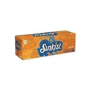 Sunkist Orange Soda   12/12 oz. cans:  Grocery & Gourmet 