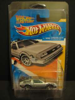 HOT WHEELS BACK TO THE FUTURE TIME MACHINE DeLorean OUTATIME FACTORY 