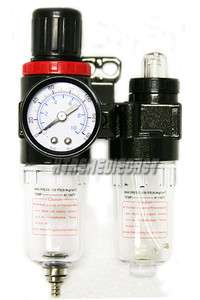   Filter Pressure Regulator Compressor Tools HVLP Spray Gun Oil Water