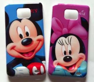 2PCS Disney Mickey & Minnie Hard Back Case/Cover for Samsung Galaxy S2 