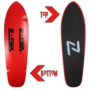   Skateboard Deck (7.75 x 27) Red w/ Grip Tape