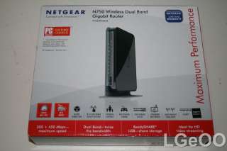 New NETGEAR N750 Wireless Router WNDR4000  