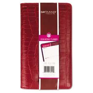    Day Runner   Bordeaux Weekly Appointment Book w/Phone/Address 
