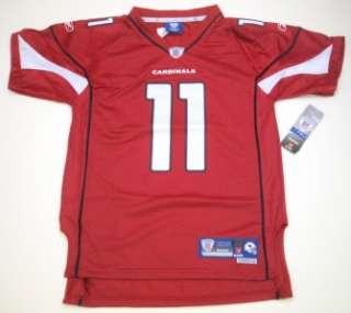   Arizona Cardinals Larry Fitzgerald Youth Stiched/Premier Red Jersey